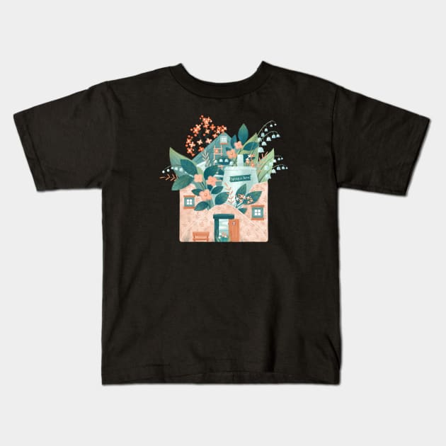 Spring is here Kids T-Shirt by Elena Amo